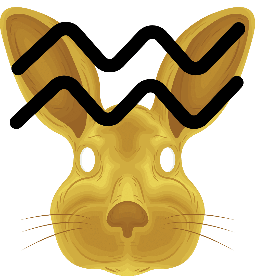 Aquarius Rabbit: The Thoughtful Idealist - Zodiac Fusion