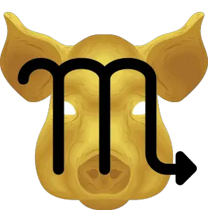 scorpio pig