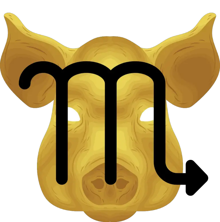 scorpio pig