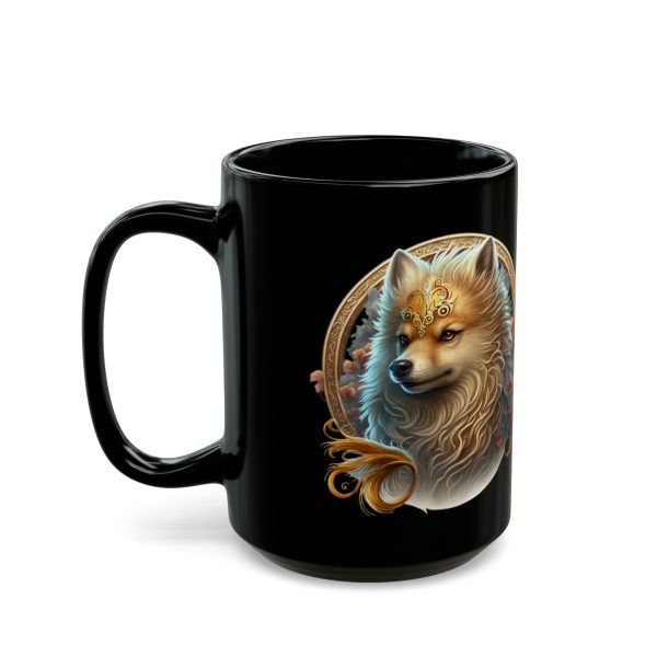Black Year of the Dog Mug - Image 2