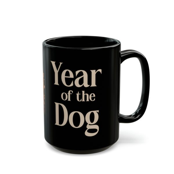 Black Year of the Dog Mug - Image 3