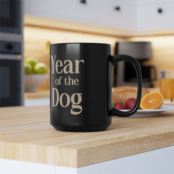 Black Year of the Dog Mug - Image 4