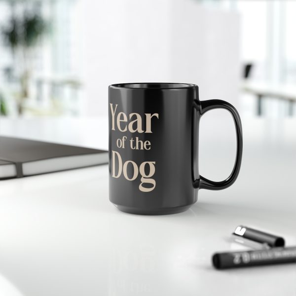Black Year of the Dog Mug - Image 6
