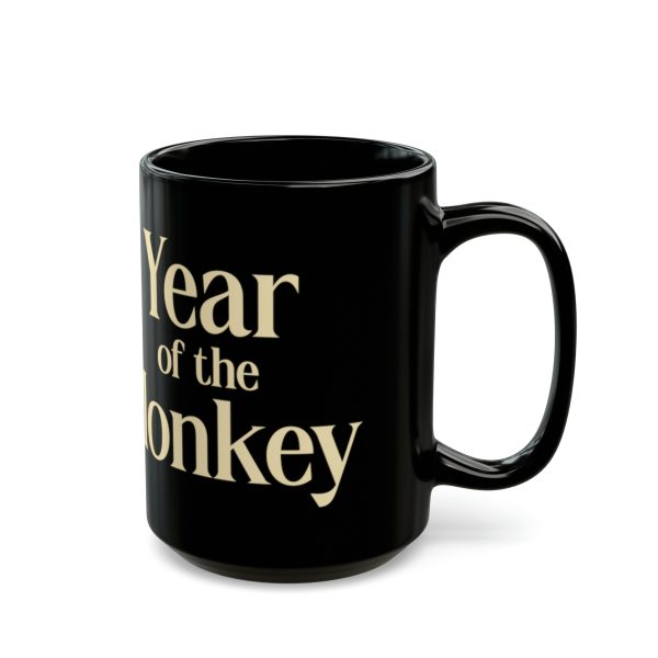 Black Year of the Monkey Mug - Image 2
