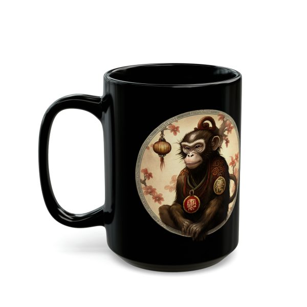 Black Year of the Monkey Mug - Image 3
