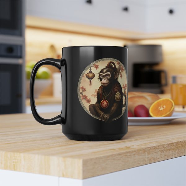 Black Year of the Monkey Mug - Image 6