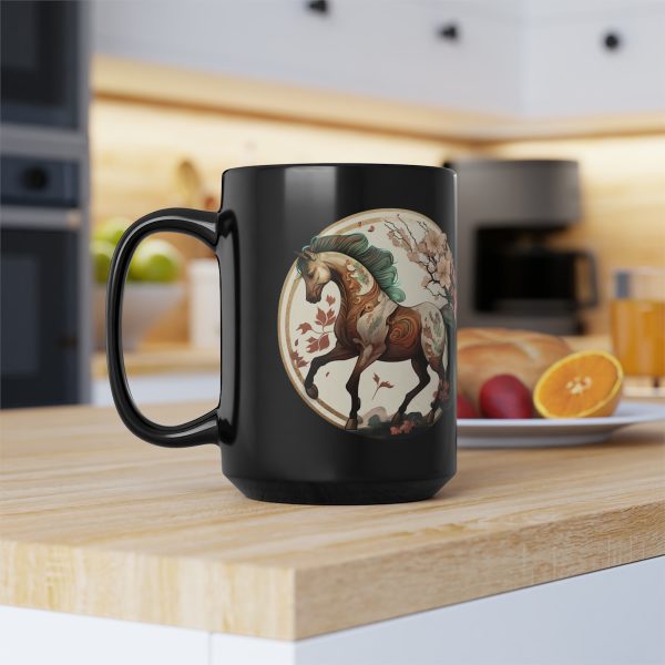 Black Year of the Horse Mug - Image 8