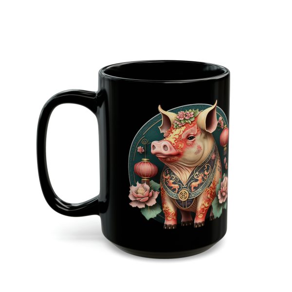 Black Year of the Pig Mug - Image 3