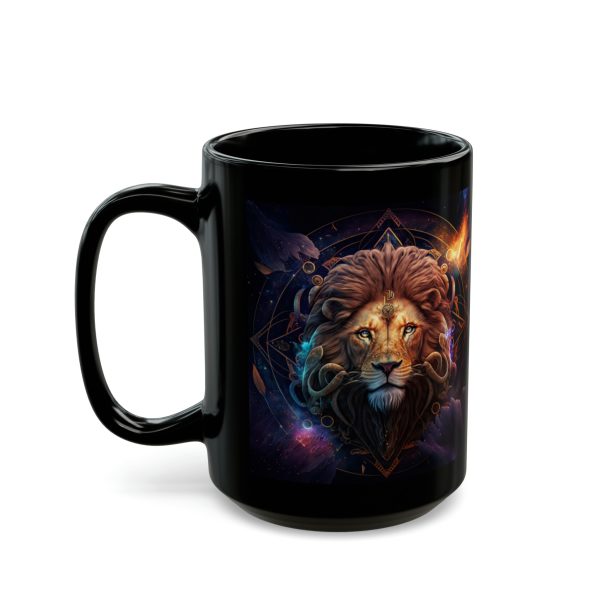 Black Leo Mug - Image 2