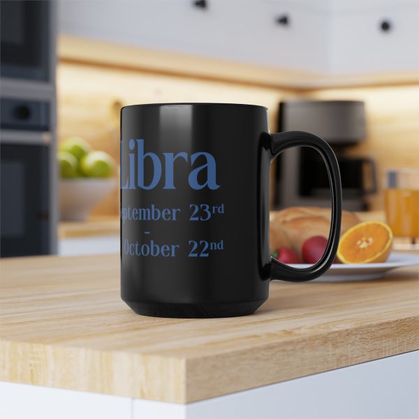Black Libra Mug - Image 4