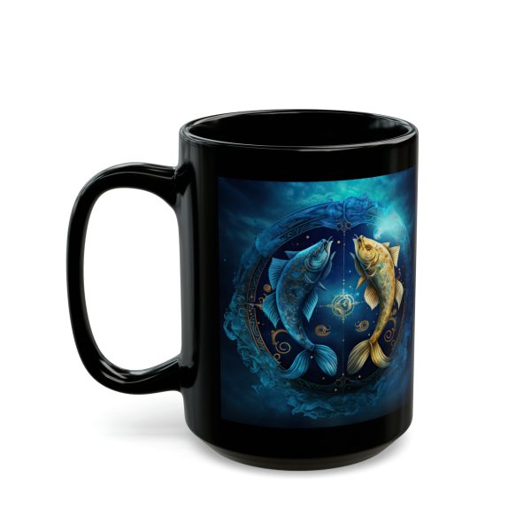 Black Pisces Mug - Image 2