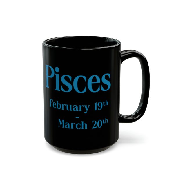 Black Pisces Mug - Image 3