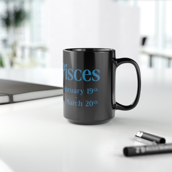 Black Pisces Mug - Image 6