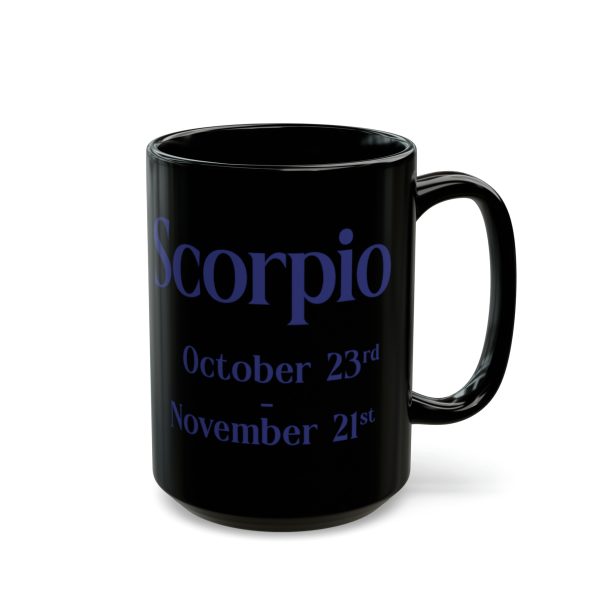 Black Scorpio Mug - Image 3