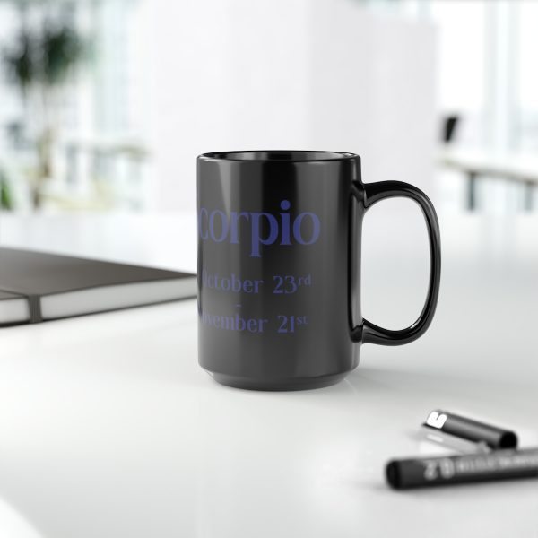 Black Scorpio Mug - Image 6