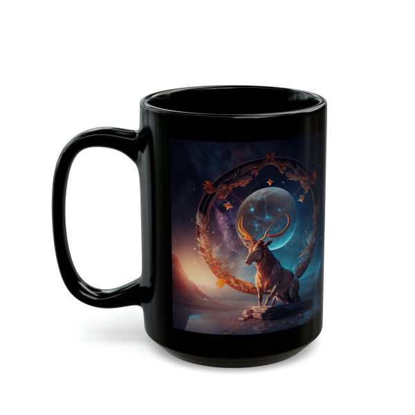 Black Sagittarius Mug - Image 2