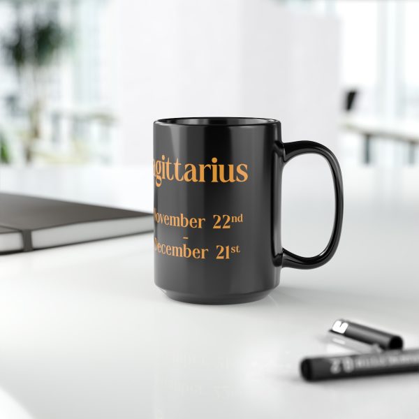 Black Sagittarius Mug - Image 6