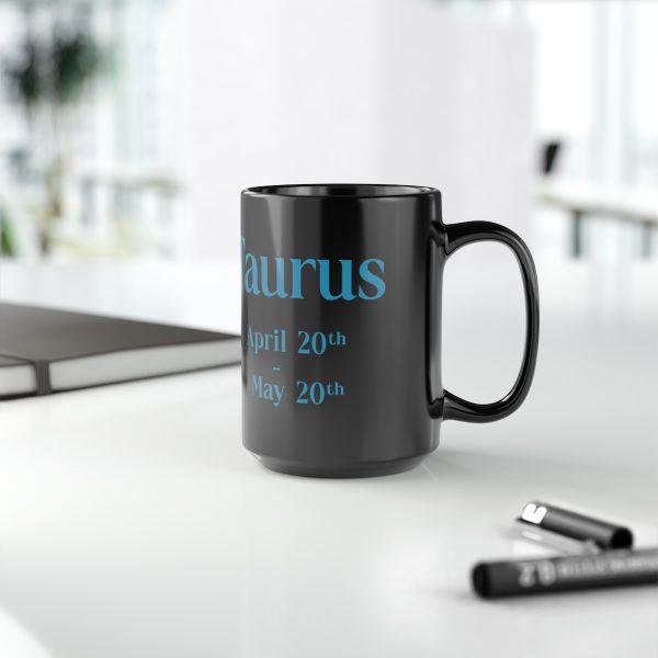 Black Taurus Mug - Image 6