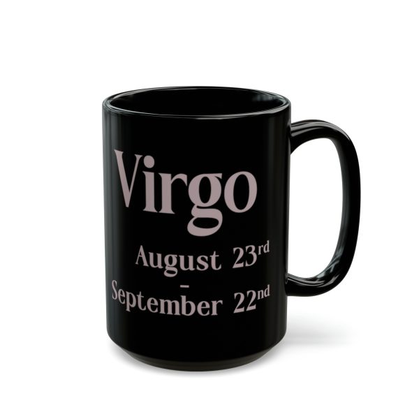 Black Virgo Mug - Image 3