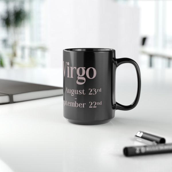 Black Virgo Mug - Image 6