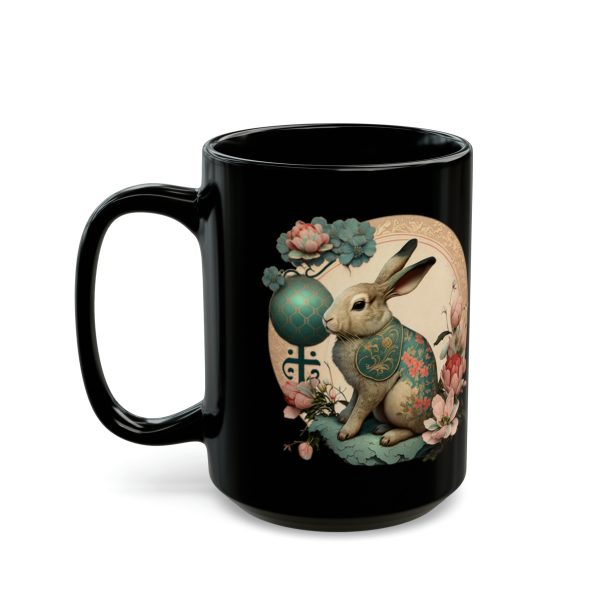 Black Year of the Rabbit Mug - Image 2
