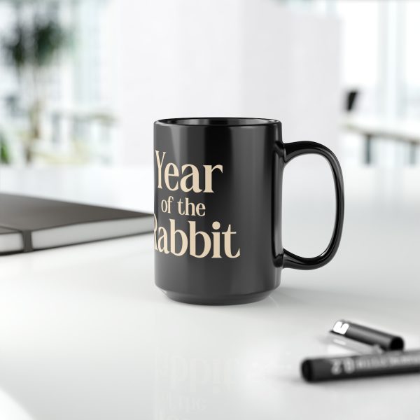 Black Year of the Rabbit Mug - Image 6