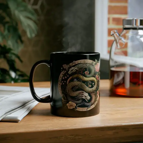 Black Year of the Snake Mug - Image 12