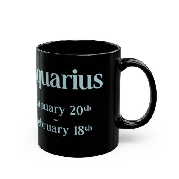 Black Aquarius Mug - Image 9