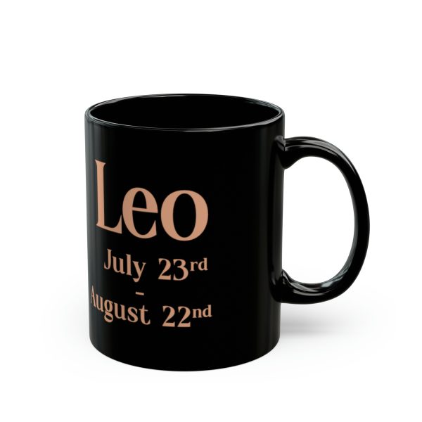 Black Leo Mug - Image 8