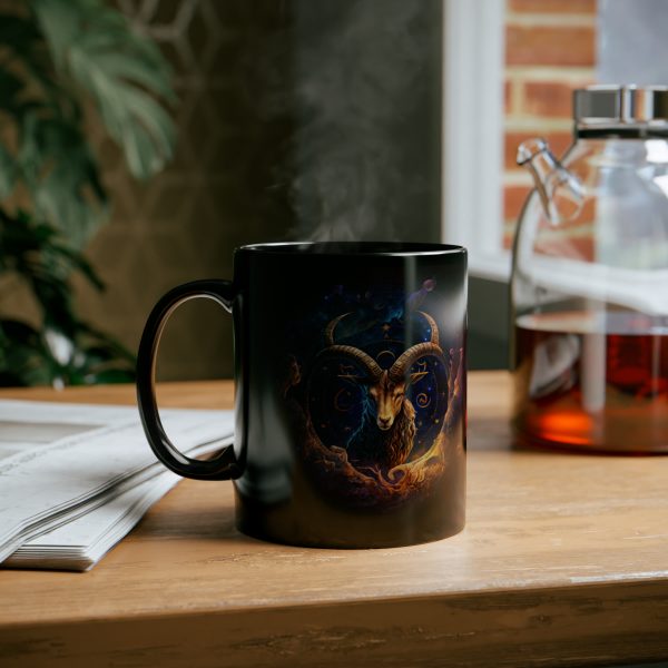 Black Capricorn Mug - Image 12
