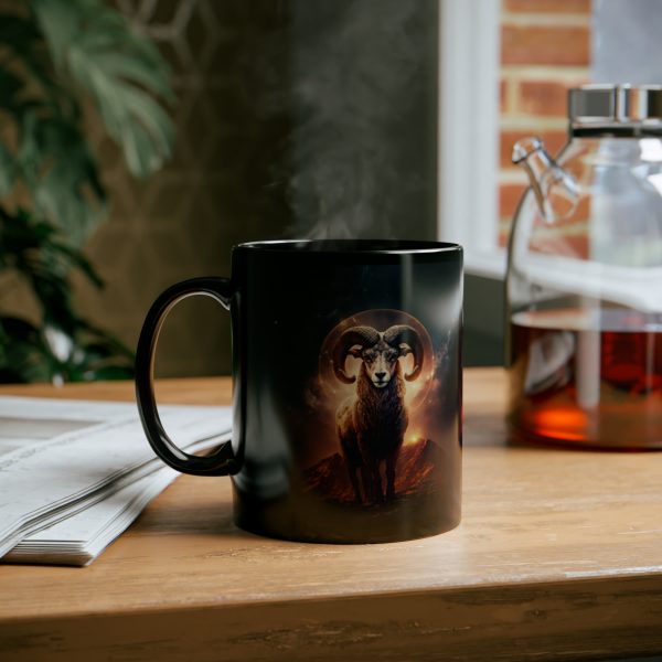 Black Aries Mug - Image 10