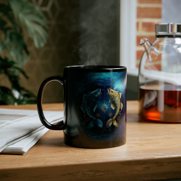Black Pisces Mug - Image 12