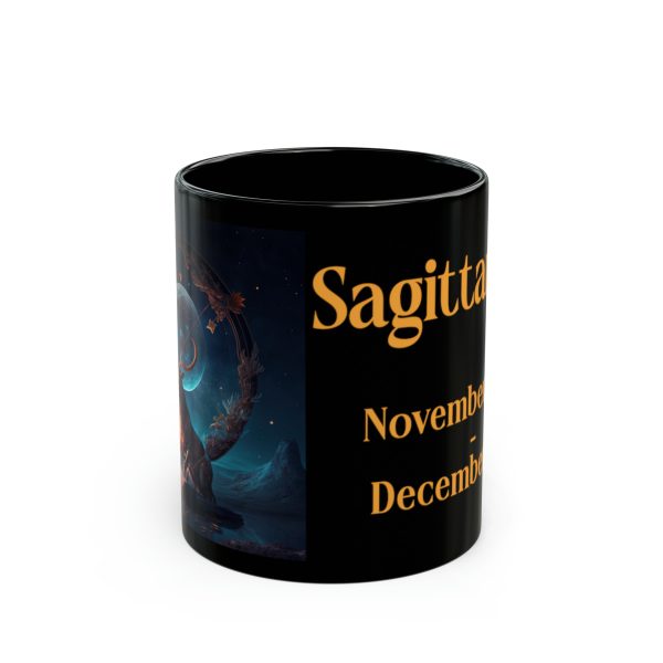 Black Sagittarius Mug - Image 8