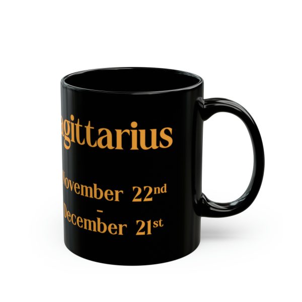 Black Sagittarius Mug - Image 9