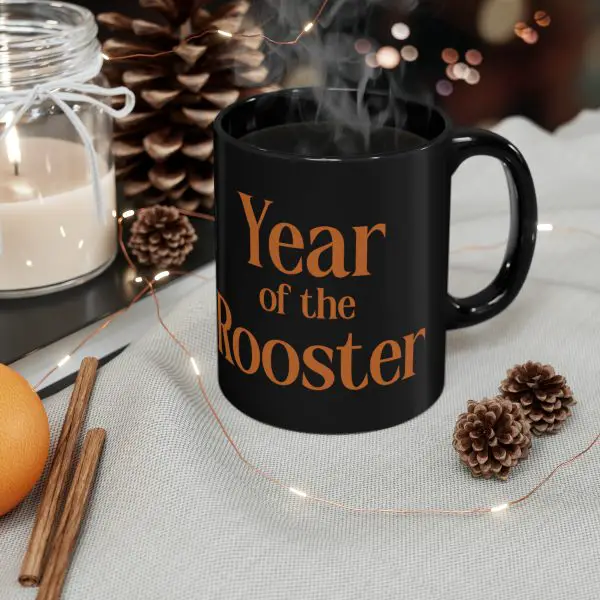 Black Year of the Rooster Mug - Image 10