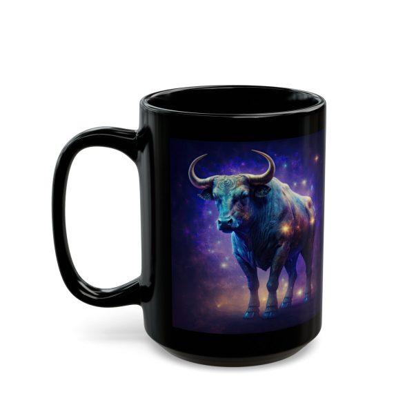 Black Taurus Dog Mug - Image 2