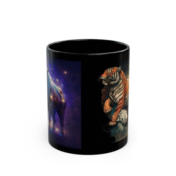 Black Taurus Tiger Mug - Image 5
