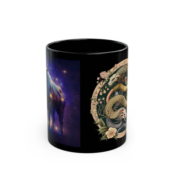 Black Taurus Snake Mug - Image 5