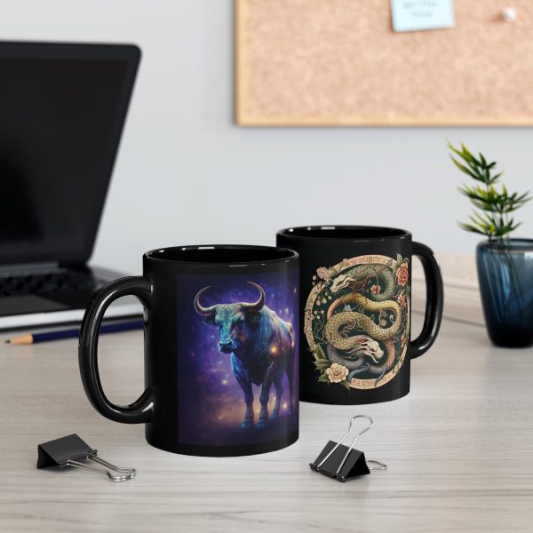 taurus snake mug