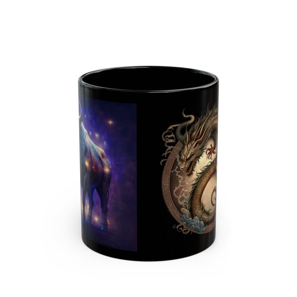 Black Taurus Dragon Mug - Image 7
