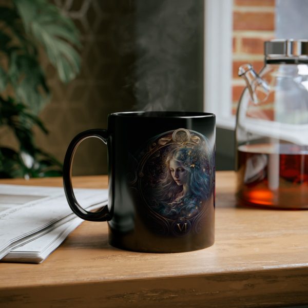 Black Virgo Snake Mug - Image 6