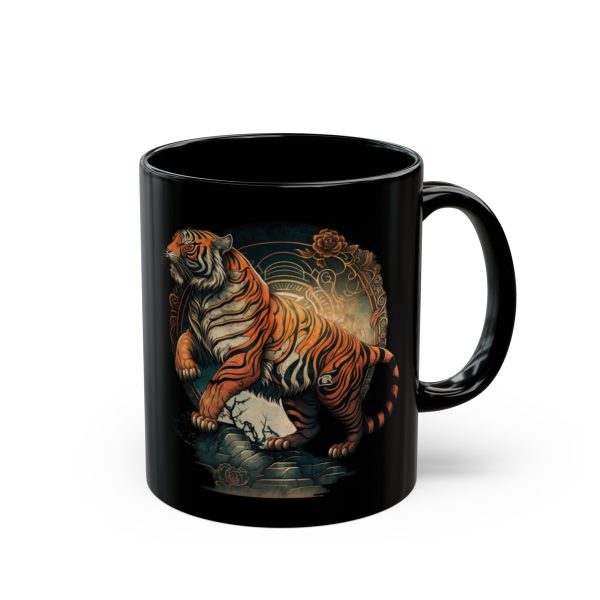 Black Taurus Tiger Mug - Image 7
