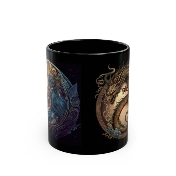 Black Virgo Dragon Mug - Image 5