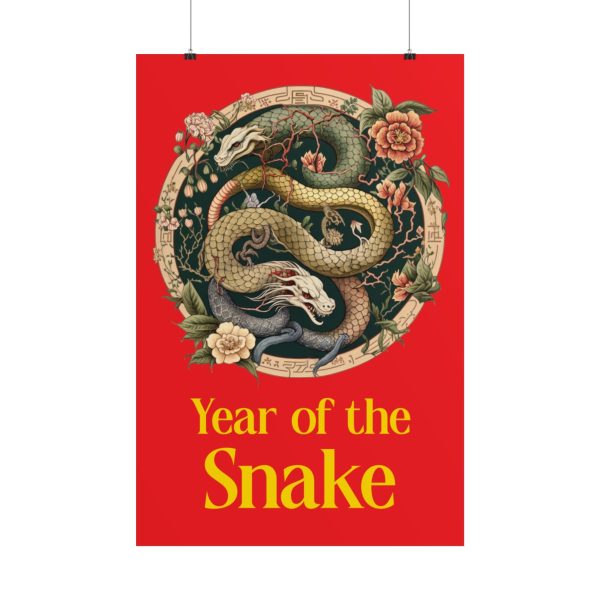 Year of the Snake Red Posters - Image 2