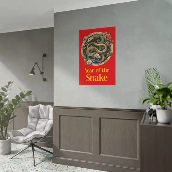 Year of the Snake Red Posters - Image 5