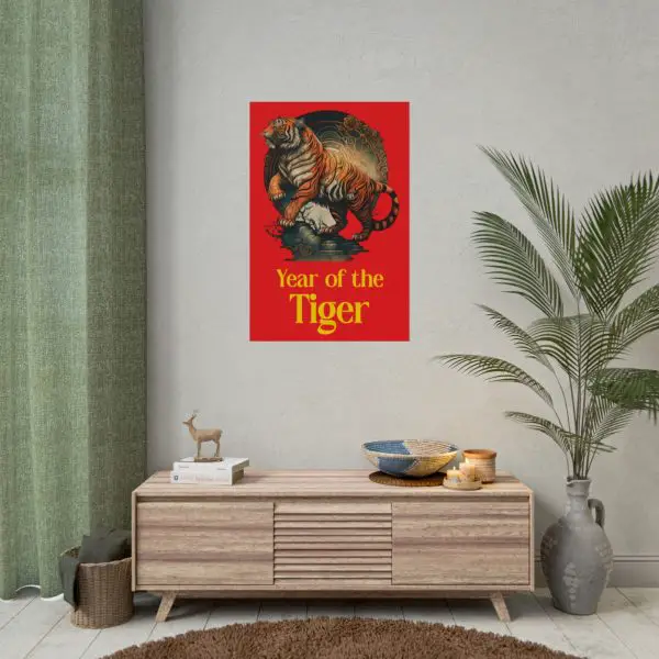 Year of the Tiger Red Posters - Image 4