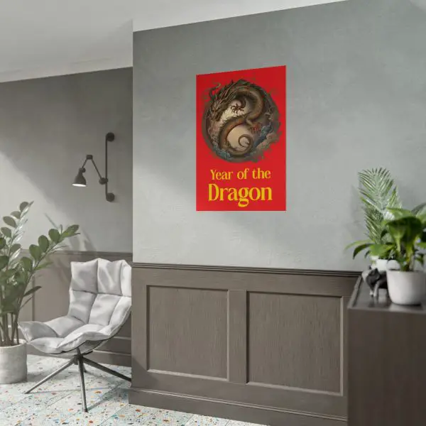 Year of the Dragon Red Posters - Image 5