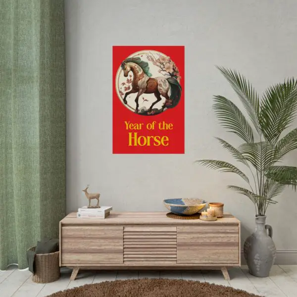 Year of the Horse Red Posters - Image 4