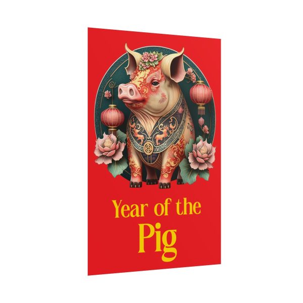 Year of the Pig Red Posters - Image 3