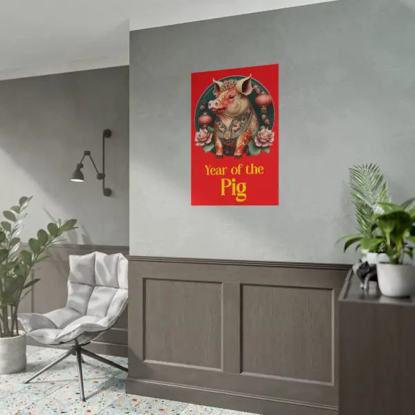 Year of the Pig Red Posters - Image 5
